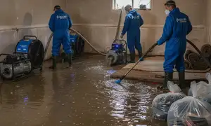 Fremont, CA flood cleanup services for water damage restoration homepage widget